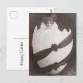 ヴィンテージイースターエッグレディ ポストカード (正面/裏面)