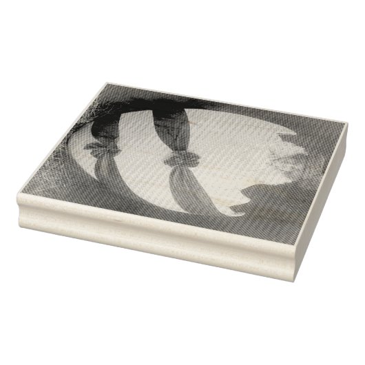 ヴィンテージイースターエッグレディ ラバースタンプ (スタンプ)