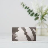 ヴィンテージイースターエッグレディ 名刺 (スタンド正面)