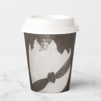 ヴィンテージイースターエッグレディ 紙コップ