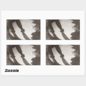 ヴィンテージイースターエッグレディ 長方形シール (シート)