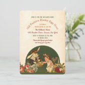 ヴィンテージイースターエッグ狩り招待状 招待状 (スタンド正面)