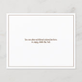 ヴィンテージイースターエッグ狩り水彩バニーバスケット チラシ (裏面)