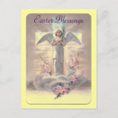 ヴィンテージイースターエンジェルポストカード シーズンポストカード (正面)