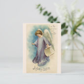 ヴィンテージイースターエンジェル私が復活 ポストカード (スタンド正面)