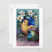ヴィンテージイースターカード再生葉書 シーズンポストカード (正面/裏面)