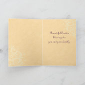 ヴィンテージイースターカード シーズンカード (内部)