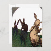 ヴィンテージイースターカード シーズンポストカード (正面/裏面)