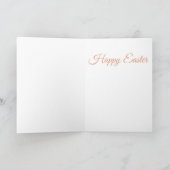 ヴィンテージイースターカード 招待状 (内部)