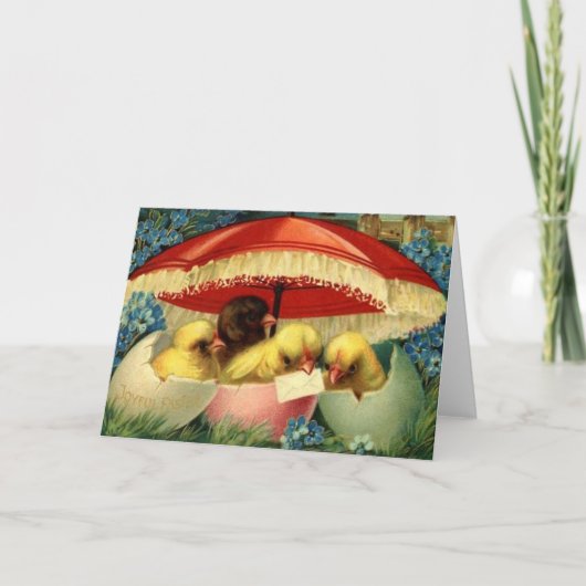 ヴィンテージイースターカード(1) シーズンカード (正面)