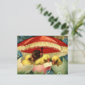 ヴィンテージイースターカード(1) シーズンポストカード (スタンド正面)