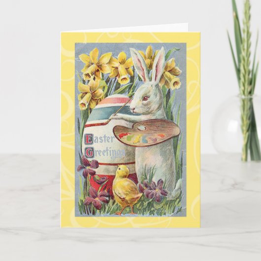 ヴィンテージイースターカード(22) シーズンカード (正面)