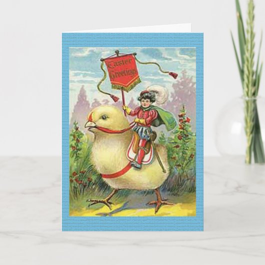 ヴィンテージイースターガール卵の紫色の花, ZSSG シーズンカード (正面)