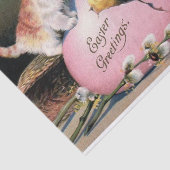 ヴィンテージイースターキッチンチックピンクの卵 薄葉紙 (詳細)