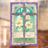 ヴィンテージイースタークロスウィンドウの固定 ウィンドウサイン (シート2)