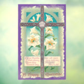 ヴィンテージイースタークロスウィンドウの固定 ウィンドウサイン (シート3)