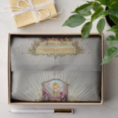 ヴィンテージイースタークロス宗教的な休日金ゴールド 薄葉紙 (ギフト)