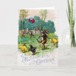 ヴィンテージイースターグリーティングカード シーズンカード