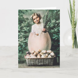 ヴィンテージイースターグリーティングカード シーズンカード