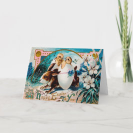 ヴィンテージイースターグリーティングカード シーズンカード