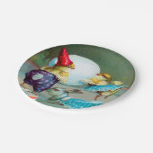 ヴィンテージイースターグリーティングシックサーカス ペーパープレート (アングル)