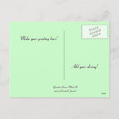 ヴィンテージイースターグリーティングポストカード シーズンポストカード (裏面)