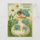 ヴィンテージイースターケルブ(花あり) ポストカード (正面)