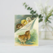 ヴィンテージイースターシックイースターカード シーズンポストカード (スタンド正面)