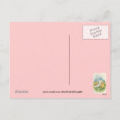 ヴィンテージイースターシックホリデー葉書 シーズンポストカード (裏面)