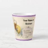 ヴィンテージイースターシックラテマグ カフェラテマグ (正面)