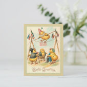 ヴィンテージイースターシック葉書 シーズンポストカード (スタンド正面)