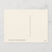 ヴィンテージイースターシック葉書 シーズンポストカード (裏面)