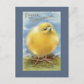 ヴィンテージイースターシック葉書 シーズンポストカード (正面)