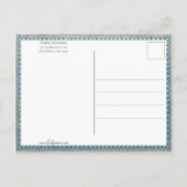 ヴィンテージイースターシック、グリーティング、デイジー ポストカード (裏面)