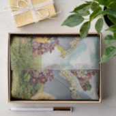 ヴィンテージイースターチックスと傘の切り離 薄葉紙 (ギフト)