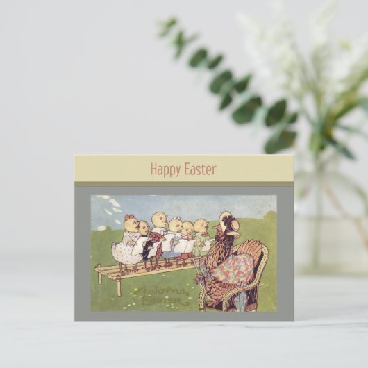 ヴィンテージイースターチックス歌はがき シーズンポストカード (スタンド正面)