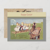 ヴィンテージイースターチックス歌はがき シーズンポストカード (正面/裏面)