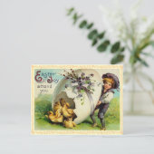 ヴィンテージイースターチックス葉書 シーズンポストカード (スタンド正面)