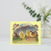 ヴィンテージイースターチックス&パラソル シーズンポストカード (スタンド正面)