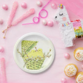 ヴィンテージイースターチックス ペーパープレート (パーティー)