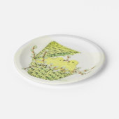 ヴィンテージイースターチックス ペーパープレート (アングル)