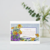 ヴィンテージイースターナルキッセスフラワー ポストカード (スタンド正面)