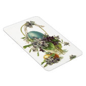 ヴィンテージイースターバスケットエッグプレミアムフレキシ磁石 マグネット (右側)