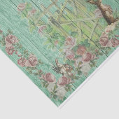 ヴィンテージイースターバニーとガールインバラガーデン 薄葉紙 (詳細)