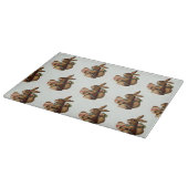 ヴィンテージイースターバニーと卵 カッティングボード (角)