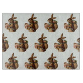 ヴィンテージイースターバニーと卵 カッティングボード (正面)