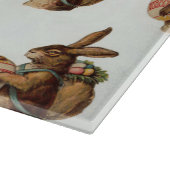 ヴィンテージイースターバニーと卵 カッティングボード (角)