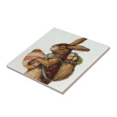 ヴィンテージイースターバニーと卵 タイル (側面)