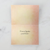 ヴィンテージイースターバニーと格言 シーズンカード (内部)