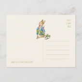 ヴィンテージイースターバニーは大根に峡谷CC1110 ポストカード (裏面)